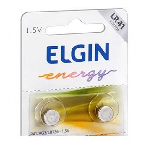 Bateria Botão Lr41 1,5v C/2 – Elgin
