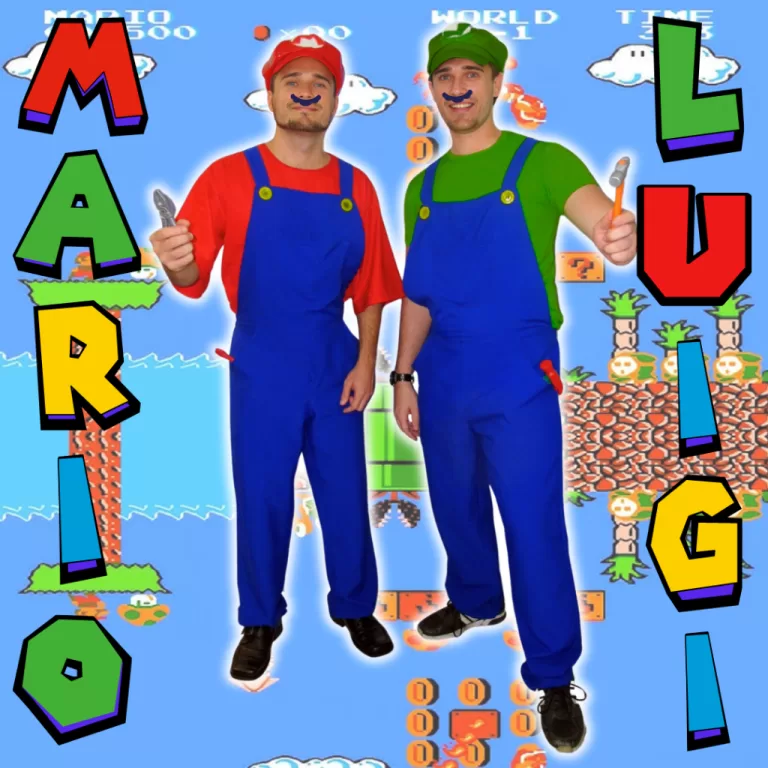 Fantasia Premium Mario Bros  Masculino OU Fantasia