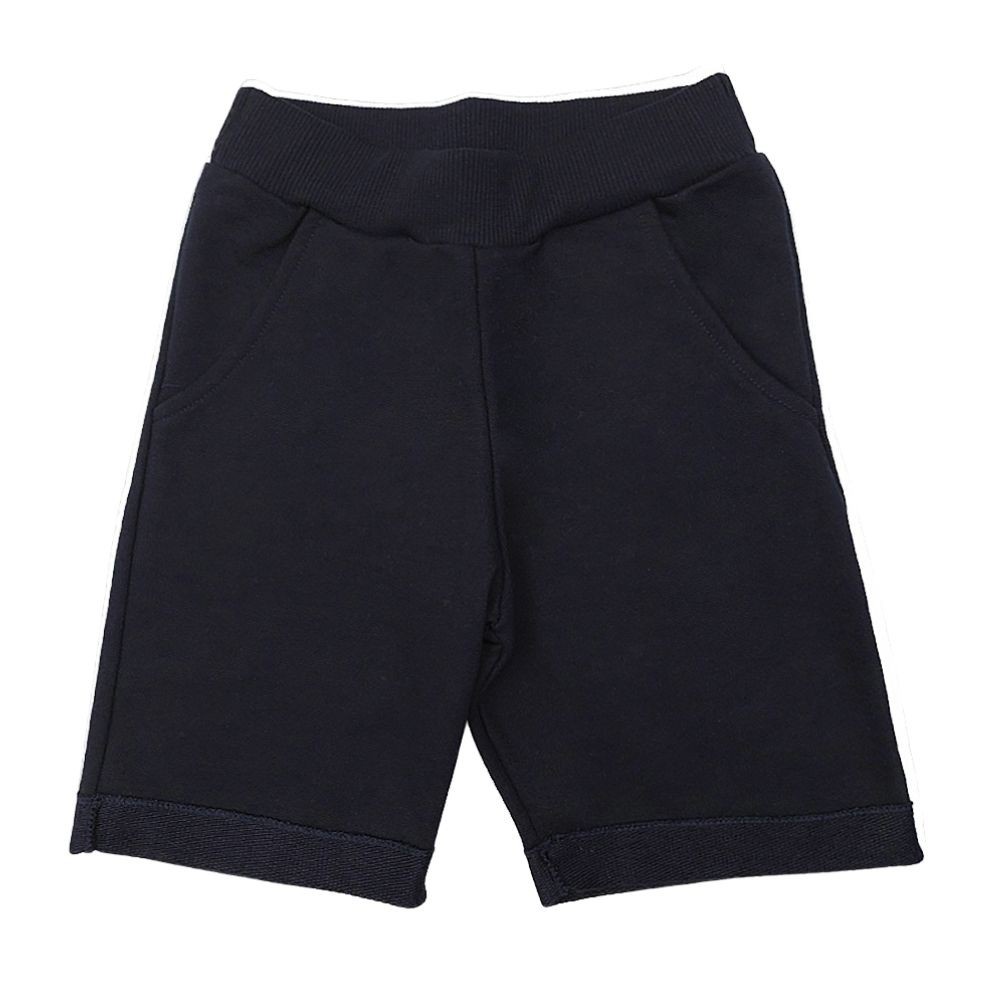 Bermuda Moletinho Infantil Básica Baby Deluxe Escolar 1 a 3 Anos Algodão Masculina Moletinho Dia a D