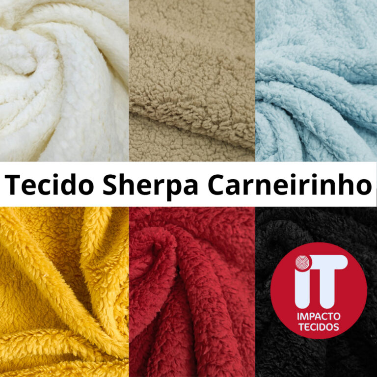Tecido Sherpa Lã Carapinha 1 MT x 1,50 varias cor