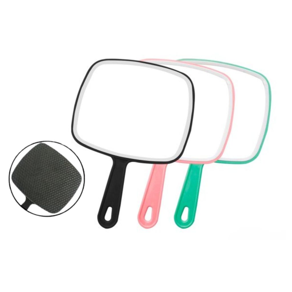Espelho de Mão Quadrado para Maquiagem 26,5cm