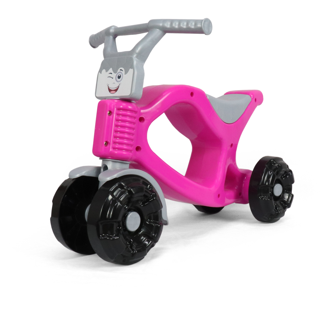 Bicicleta Bicicletinha Infantil de Equilíbrio Bikebaby Rosa – Calesita