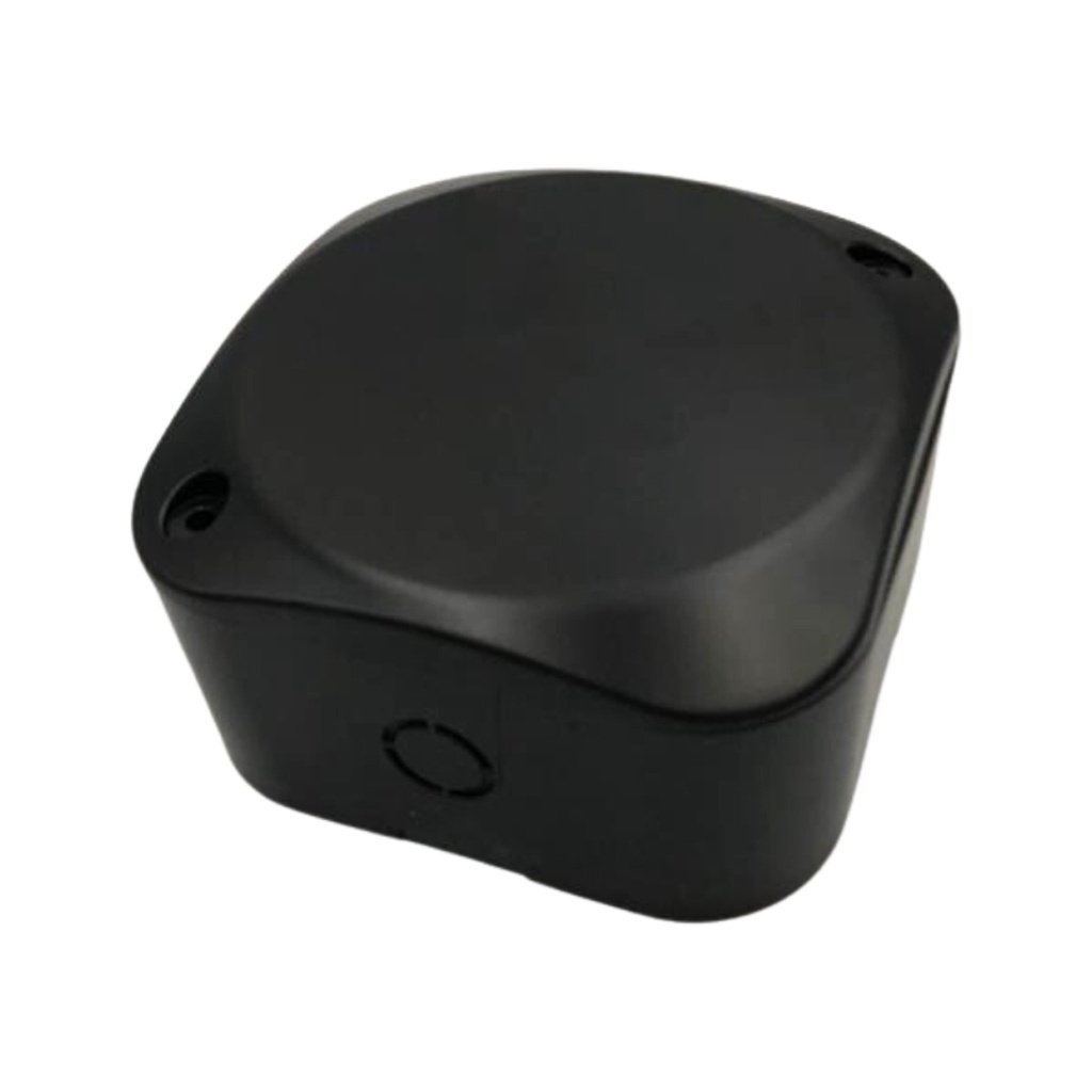 kit 10 Caixa Sobrepor Cftv Premium Hermética Preta 11x11x5,5 Cm