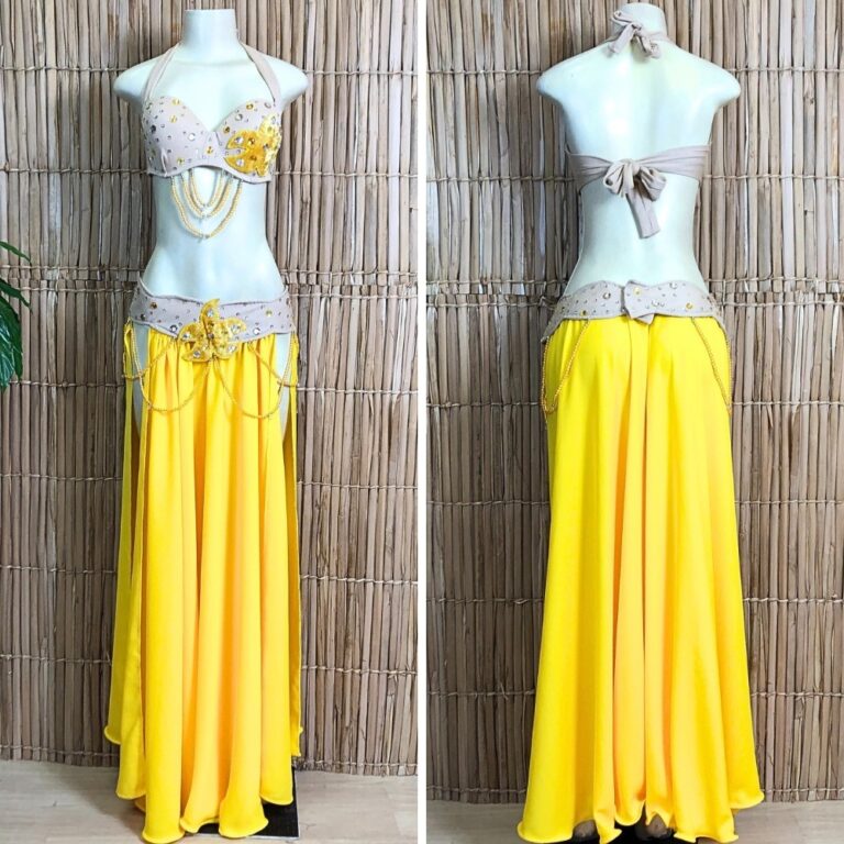 [Liquidação] Dança do Ventre Traje Bordado Comp