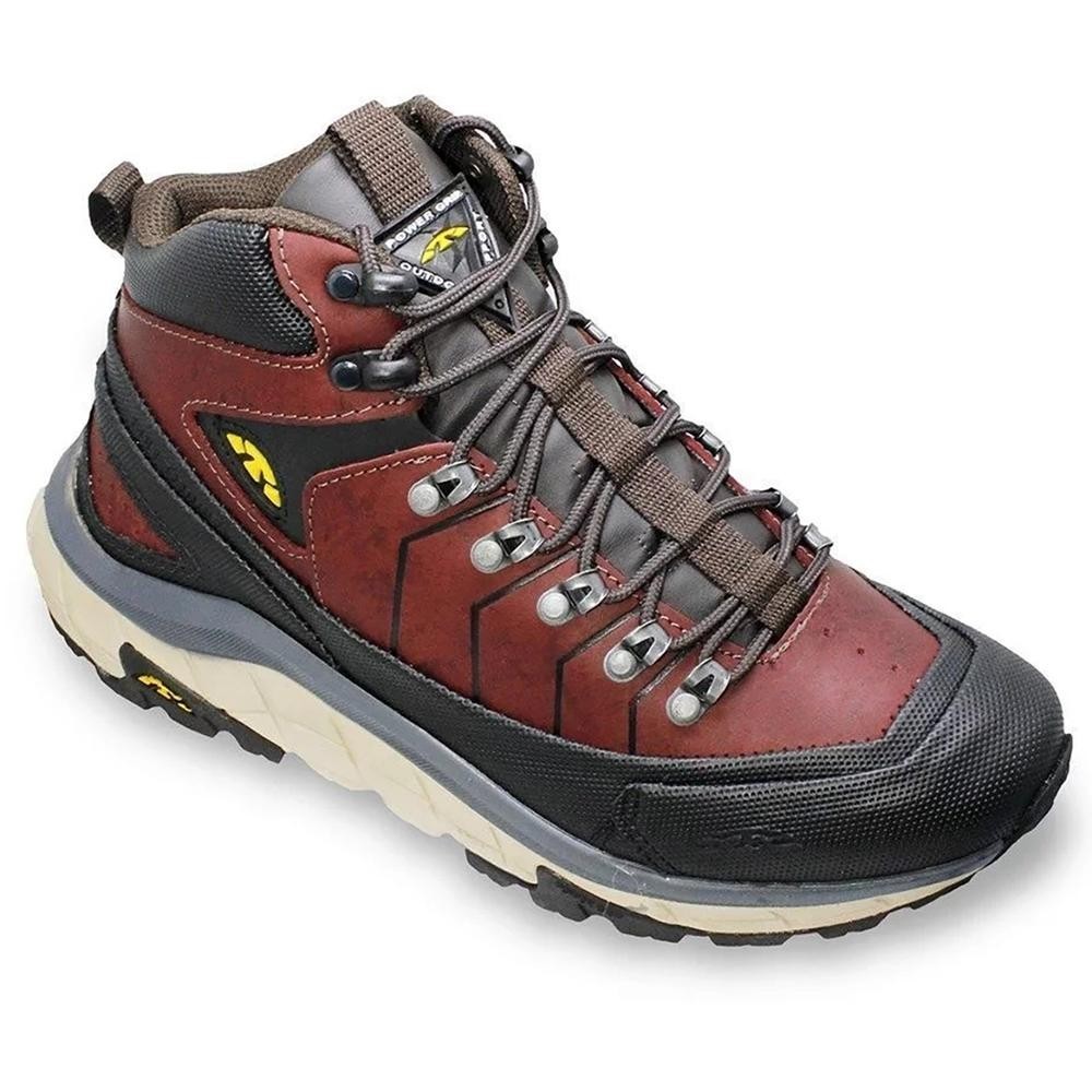 Bota Couro Bull Terrier Legacy Masculina – Vermelho