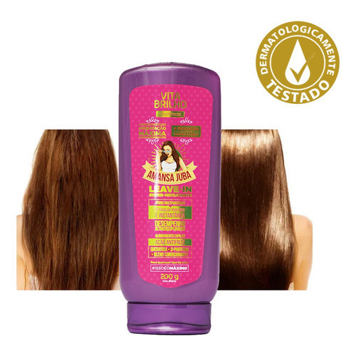 Leave In Amansa Juba Profissional 200 G Vita Brilh