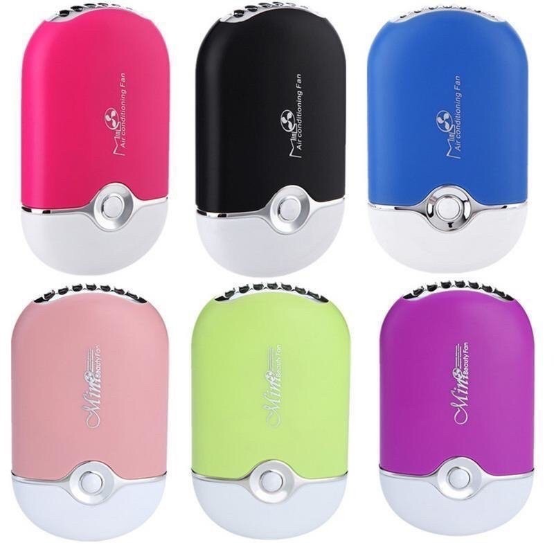 Mini Secador Ventilador Portátil Usb Extensão Alongamento De Cílios Seca Cola Fio a Fio Volume Russo