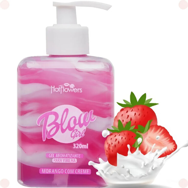 Hidratante Blow Girl Gel e Creme Com Aroma de Mora