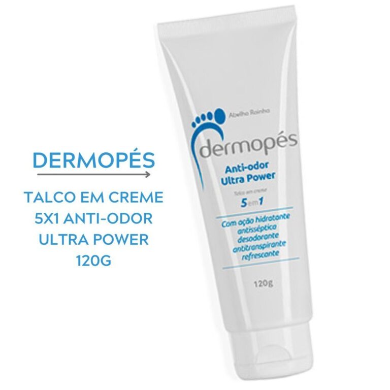 Talco Em Creme Anti Odor Desodorante 5 em 1 Combat