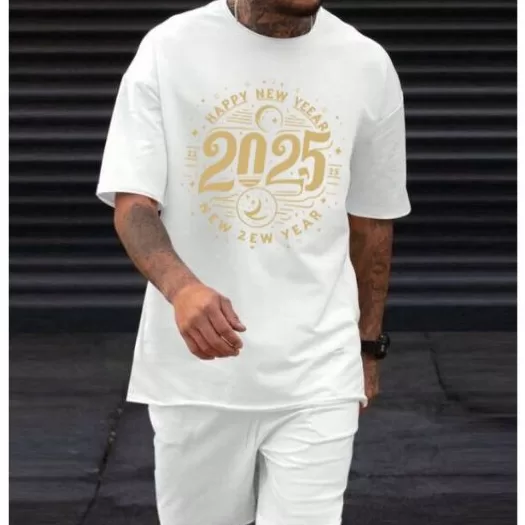 Conjunto Camiseta Oversized+ Bermuda Moletom Ano N