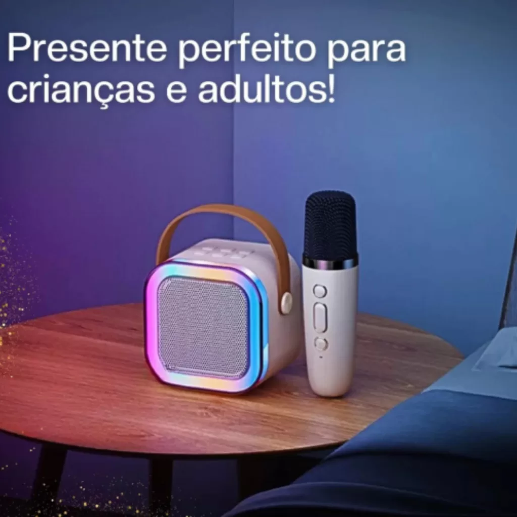 Mini caixinha de som estéreo HD Bluetooth