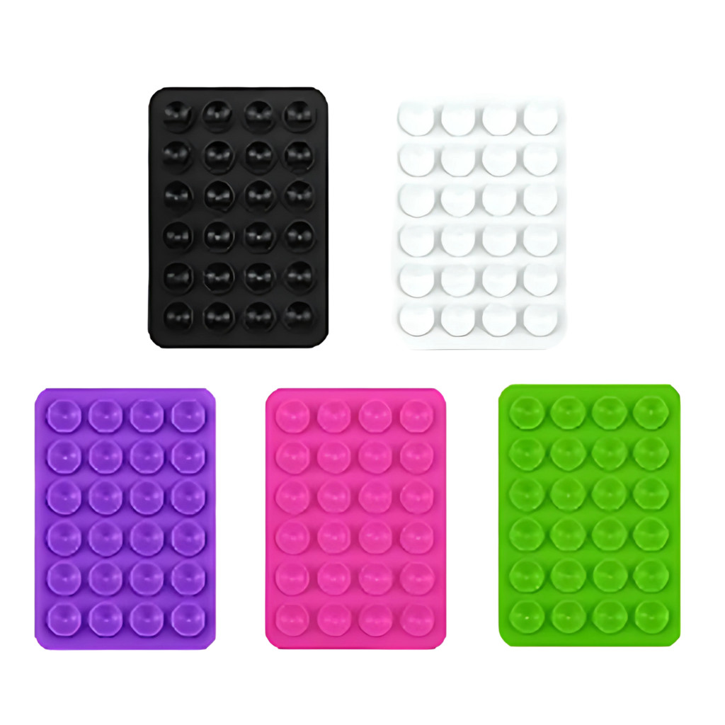 Ventosa de Silicone Adesivo Suporte para Celular Iphone Android Cores Variadas – Gshield