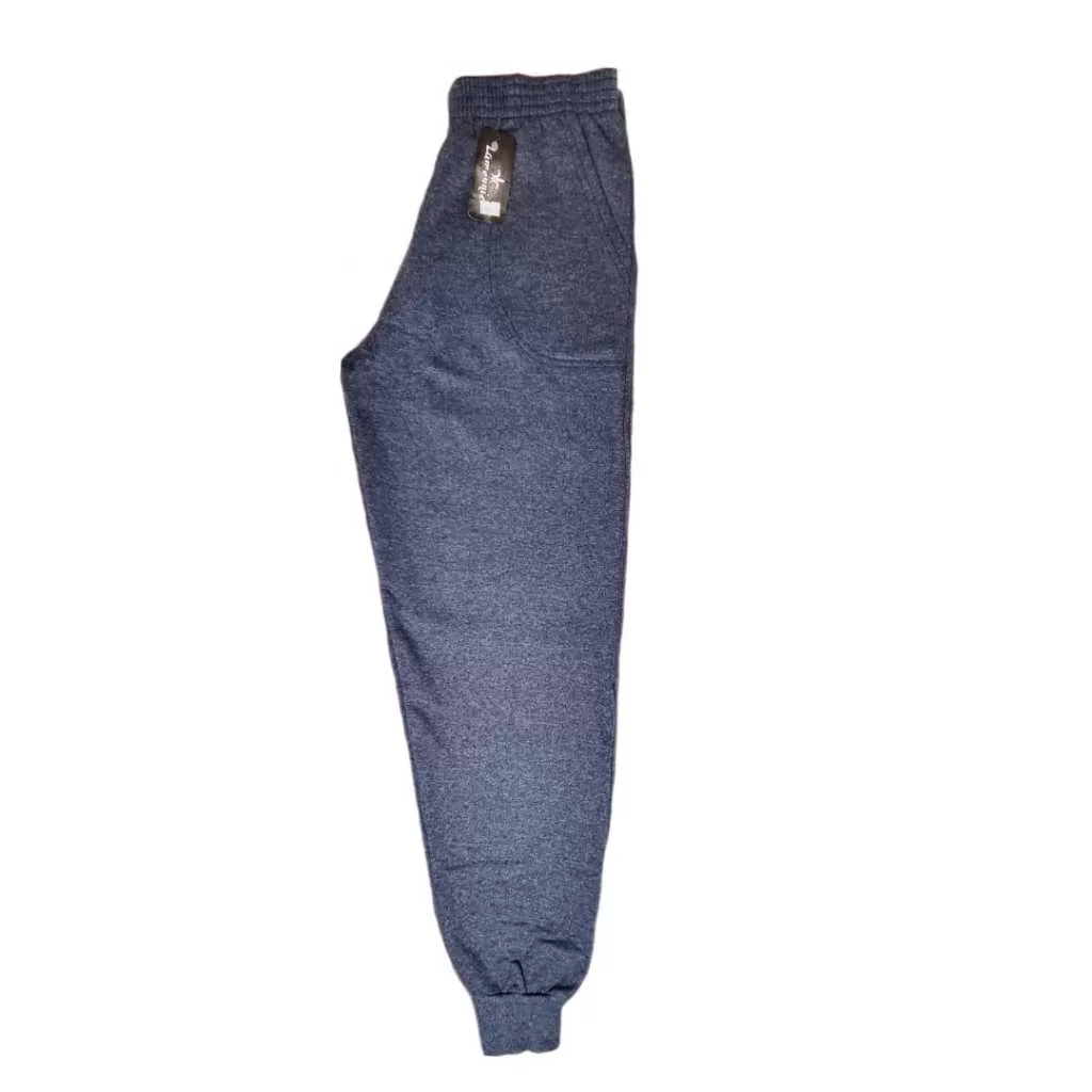 Calça Jogger Masculina Plus Size Inverno Moletom Peluciado com Bolso