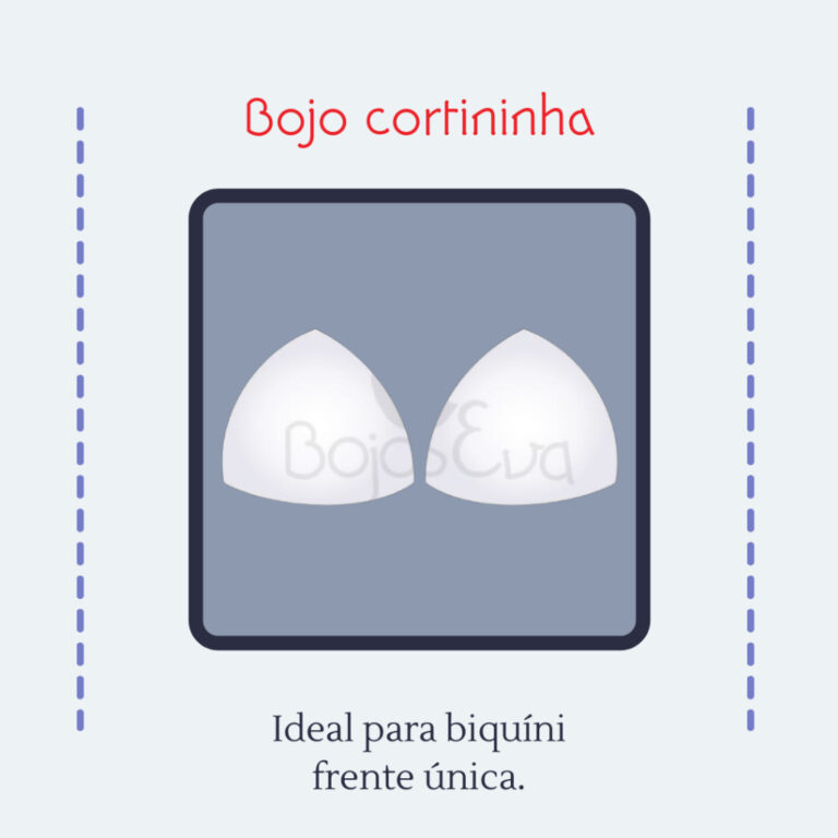 10 Pares de Bojo Cortininha – Bojo de EVA 10