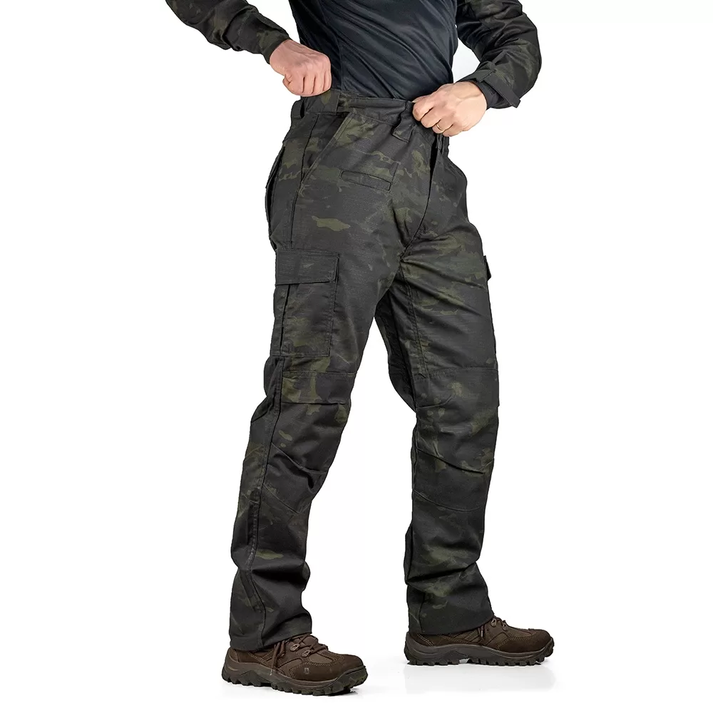 Calça Cargo Defender Safo Multicam Black Ripstop