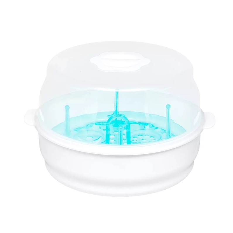 ESTERILIZADOR DE MAMADEIRA CHUPETA  MICROONDAS BUBA RÁPIDO