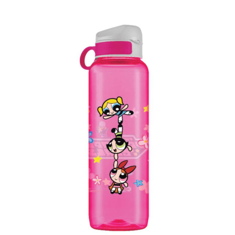 GARRAFA SQUEEZE 1L MENINAS SUPER PODEROSAS PINK