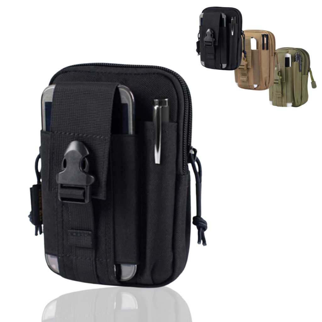 Bolsa Porta Objeto Celular Carteira Pochete Multiuso Masculino