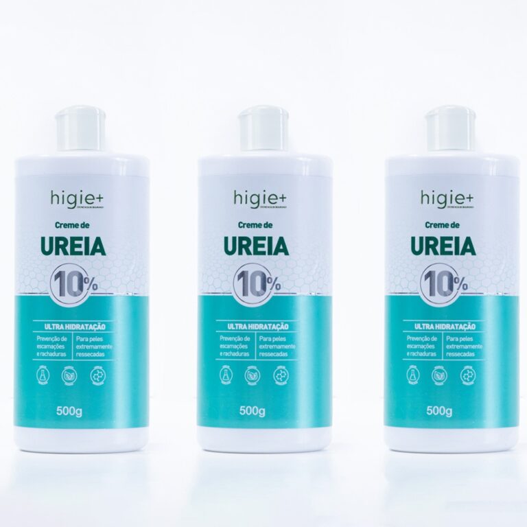 Kit 03 Frascos de Creme de Ureia 10% 500