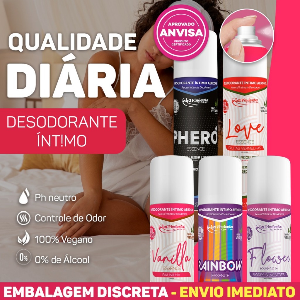 DESODORANTE ESSENCE FRESCOR E PROTEÇÃO DURADOUROS