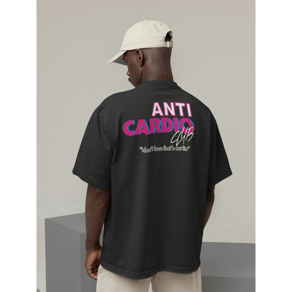 Camiseta Oversize Streetwear Masculino e Feminino 100% Algodão Treino e Dia a Dia Preto e Off Whte E