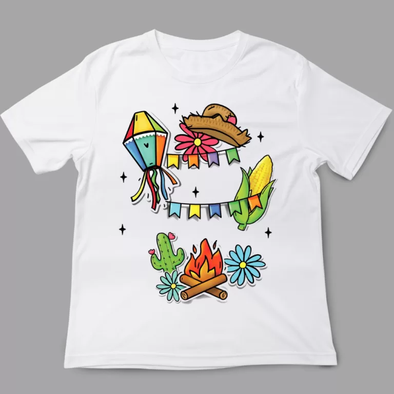 Camiseta Comemorativa – Festa Junina Festa D