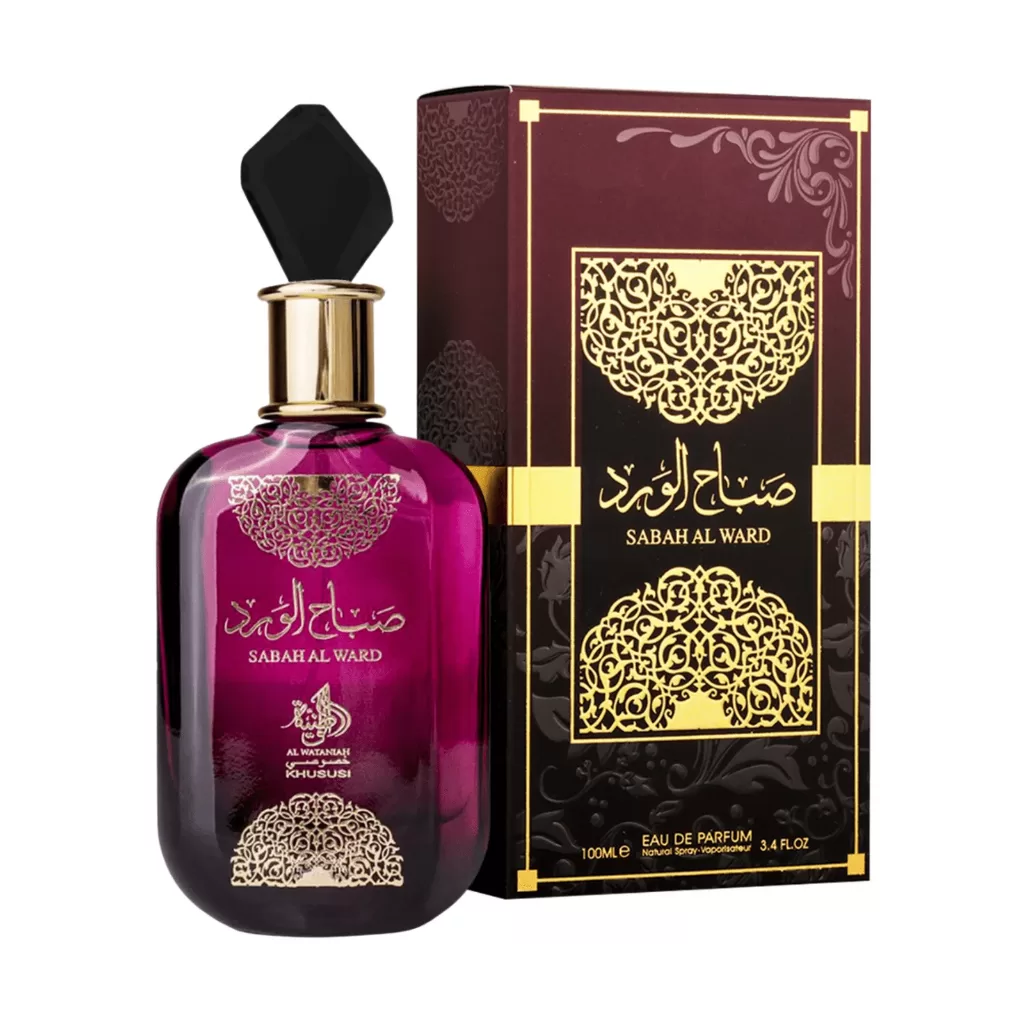 Perfume Árabe Al Wataniah Sabah Al Ward EDP Feminino 100ml ORIGINAL
