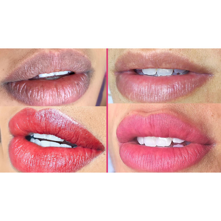 Kit de gloss labial para revitalização e hidrata