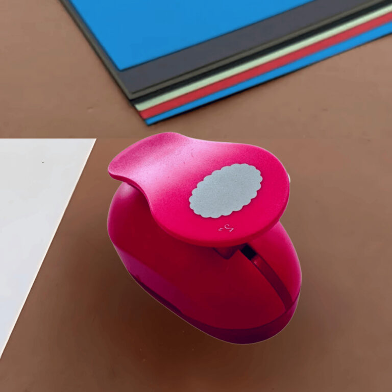 Furador Oval Escalope 5cm para Papel e EVA Ideal p