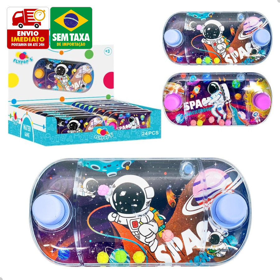 Brinquedo Water Game Aqua Play Jogo Retro Astronauta DuteToys DTY1175