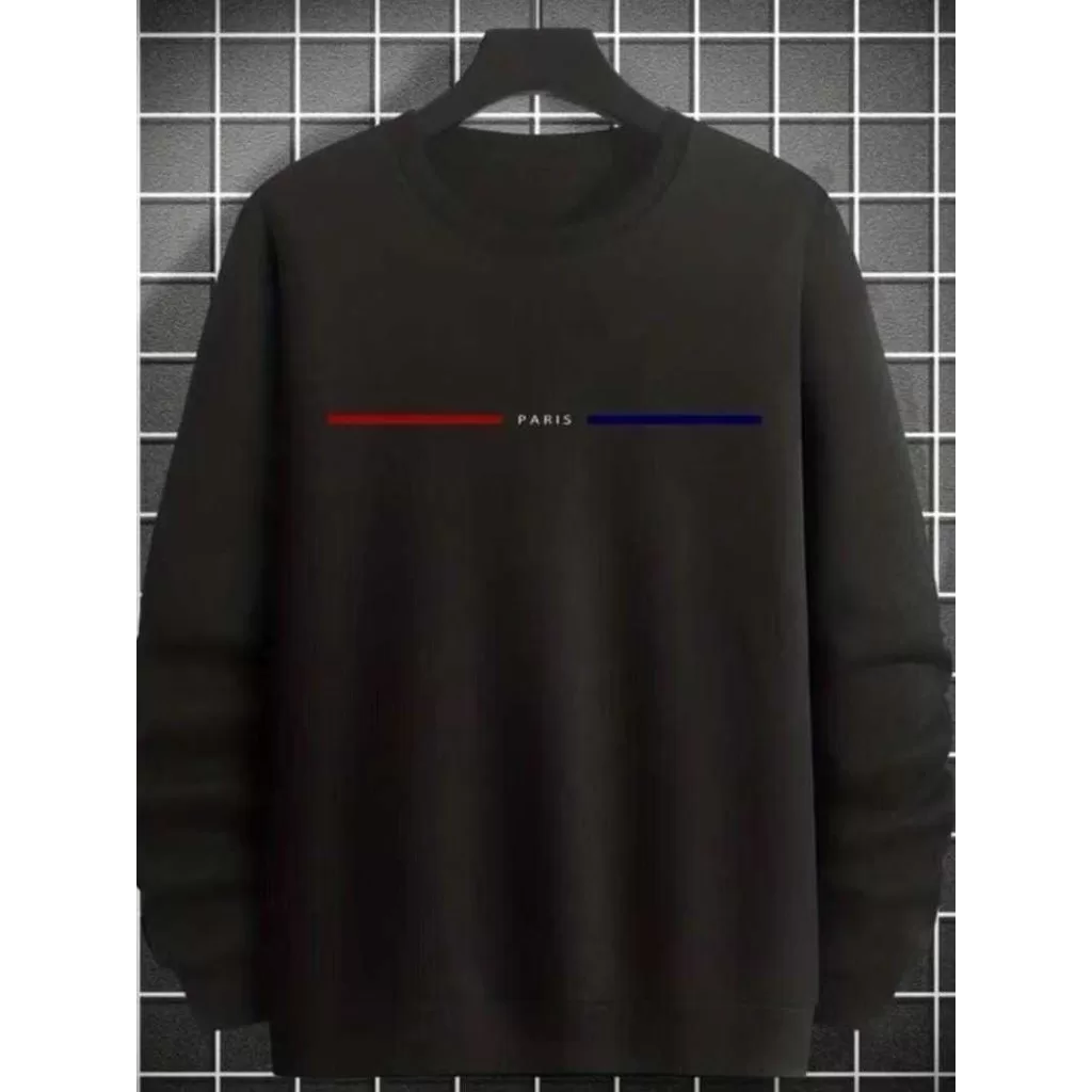 Moletom Estampado Paris Flanelado, Leve E Confortável