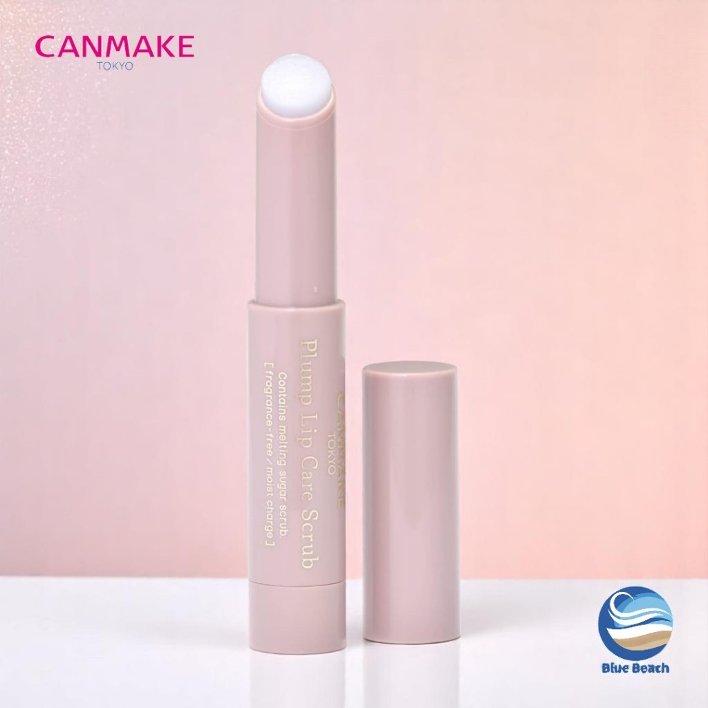 CANMAKE/Esfoliante Hidratante Volumador/Tratamento Labial 2em1/Sem Enxágue/Original