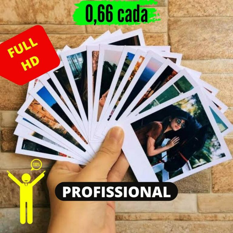 Mini Foto Full Hd – Escolha seu Kit