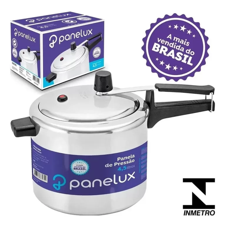 Panela De Pressão 4,5litros Panelux A Mais Vendid