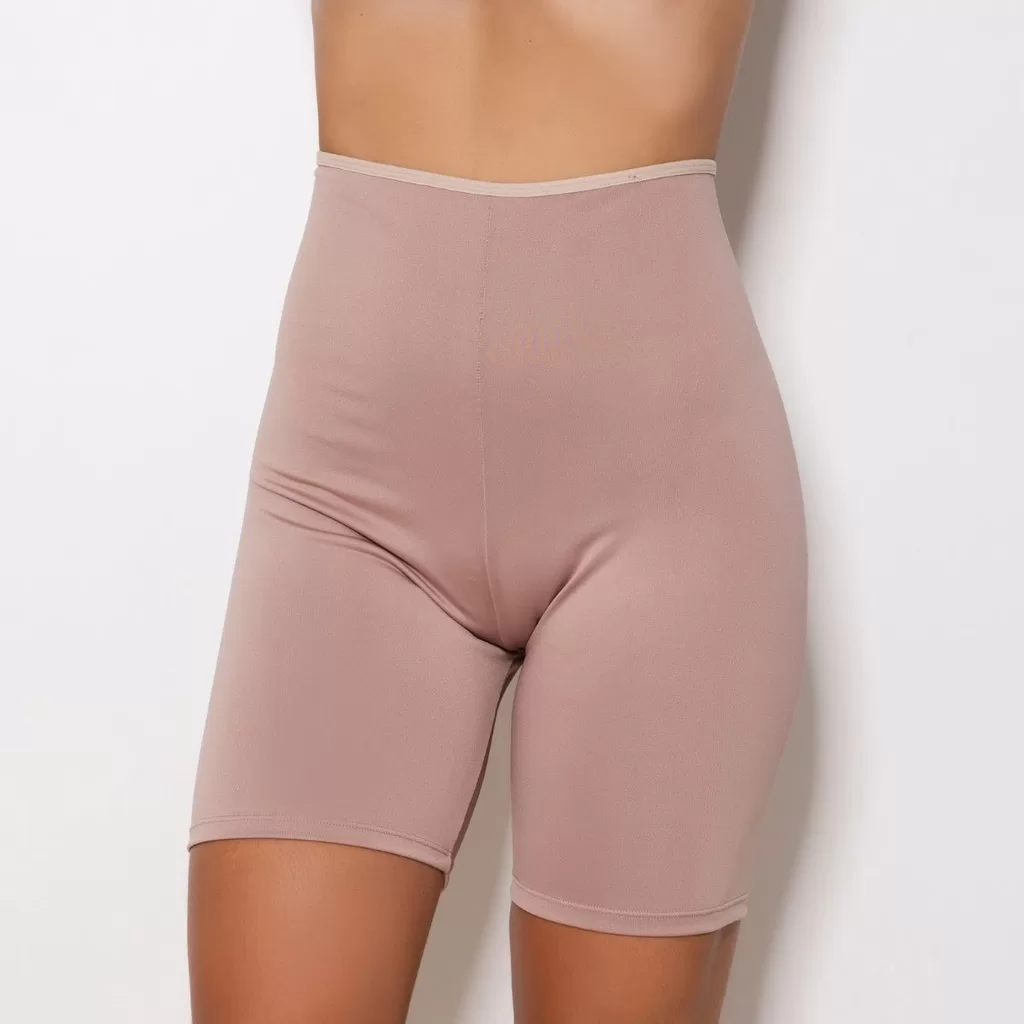 Short Bermuda Anágua Liso Segunda Pele Feminina