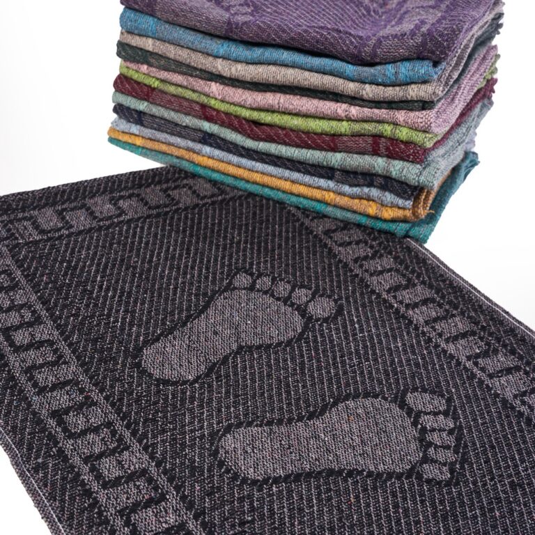 Kit de 6pçs Tapetes para Box de Banheiro 45x70cm 