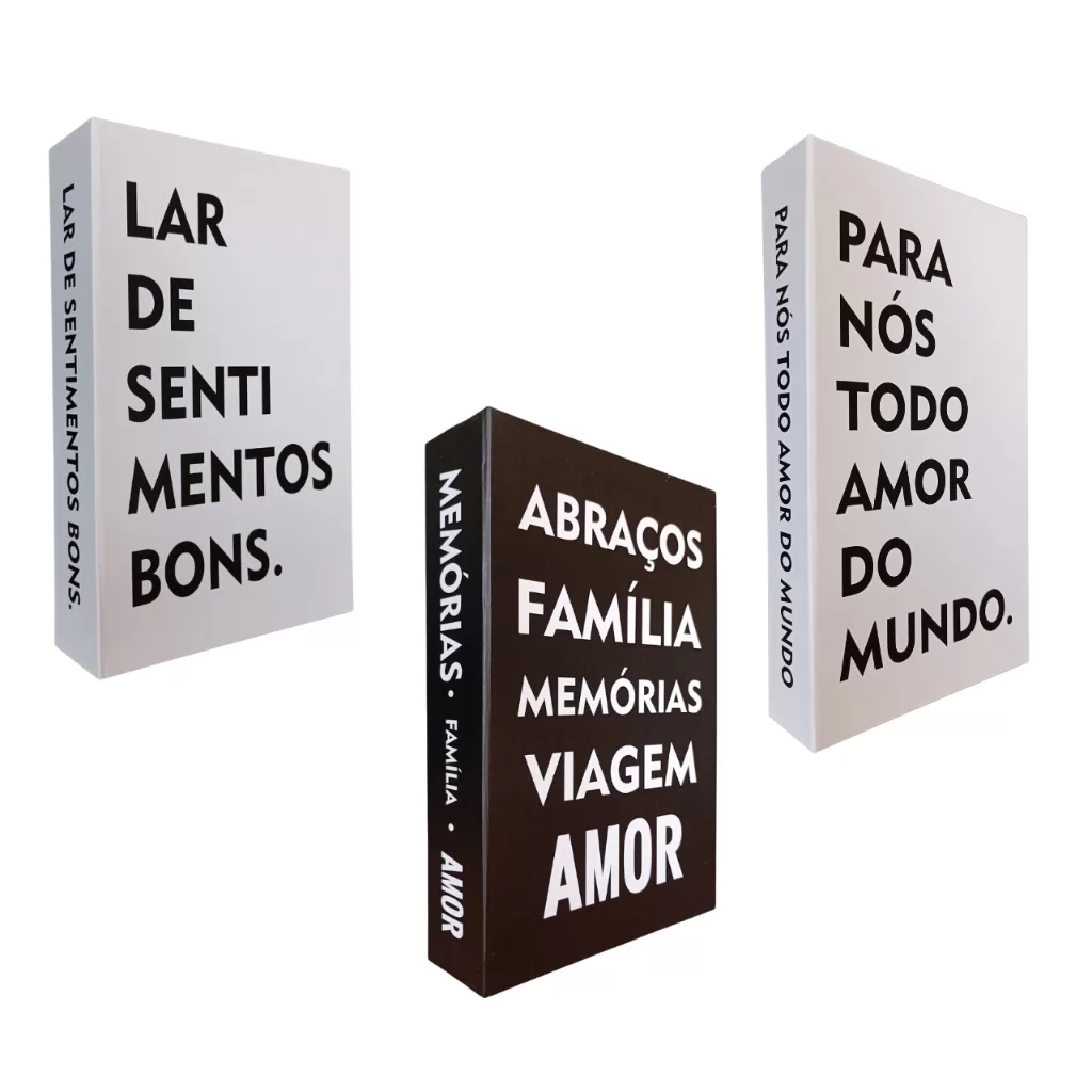 Livro Caixa, Livro decorativo Decoração, Sala, Home, Escritório, Mesa de Canto