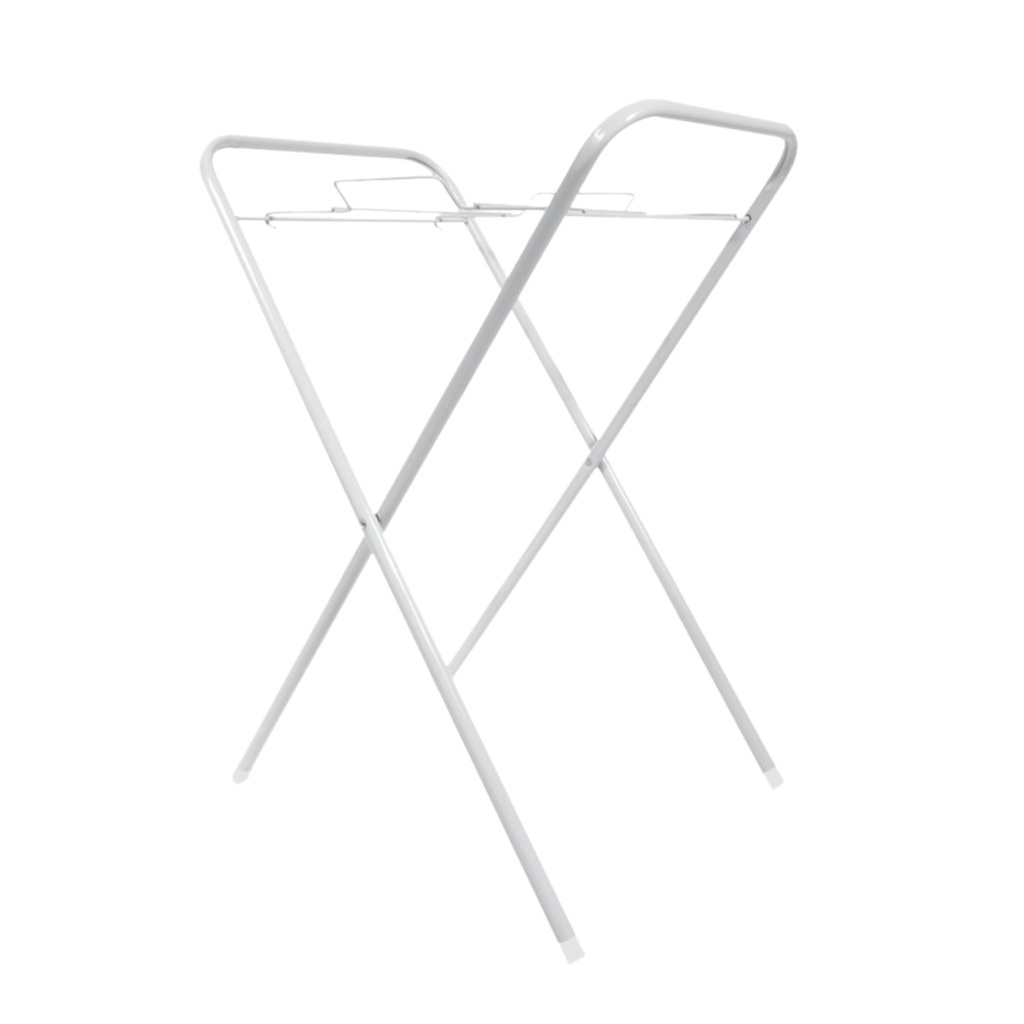 Suporte para Banheira Infantil Compacto e Desmontável- Ninos cor BRANCA/banheira 22 litros+suporte