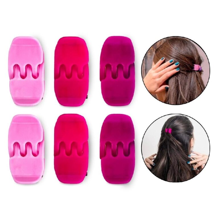 Kit 120 Piranhas Presilha Pequena Cabelo Tridente 