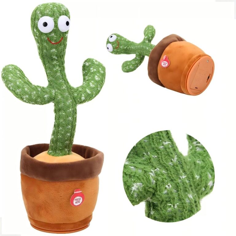 Brinquedo Cacto Dançante Falante Imita c/ Musicas