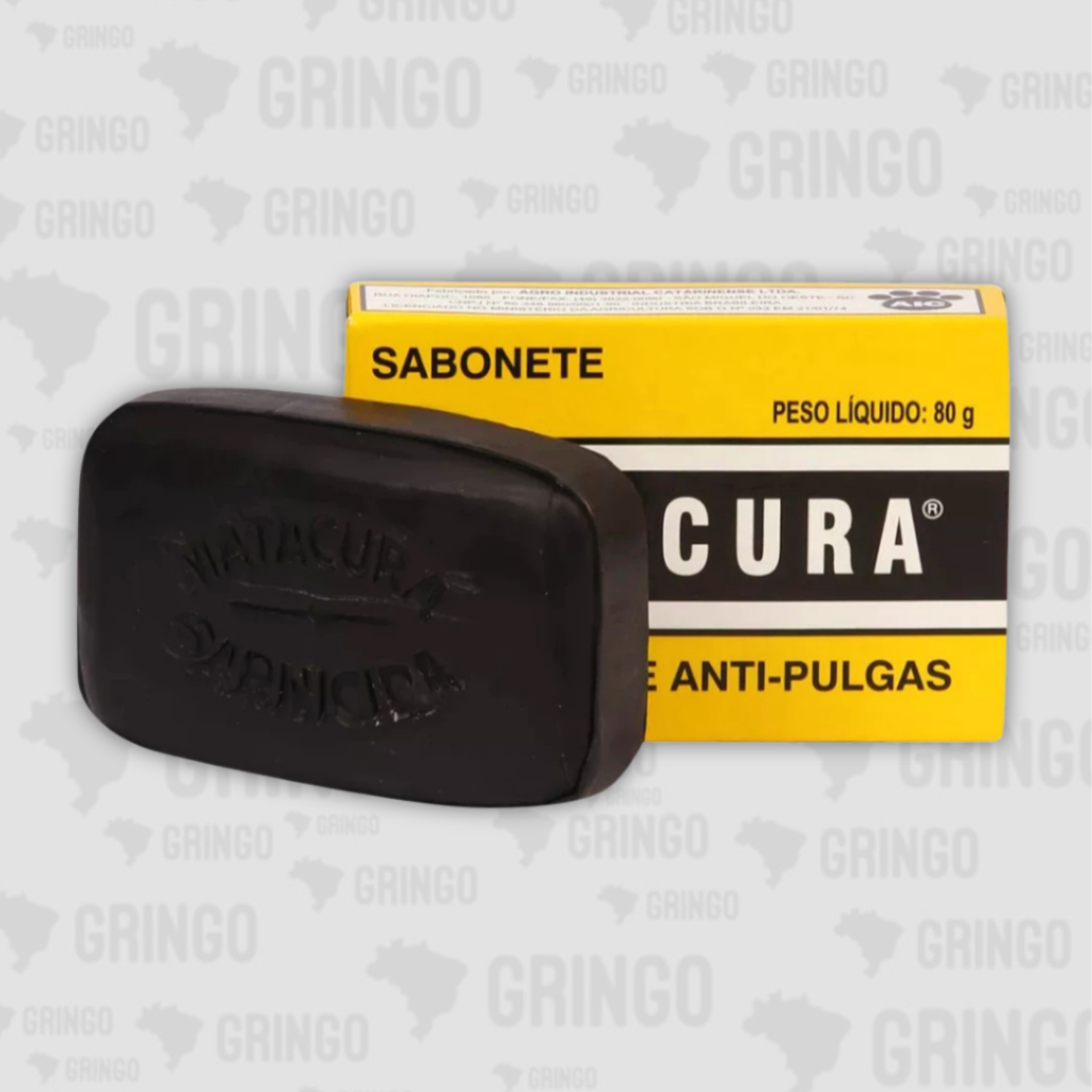Sabonete Matacura Sarnicida e Antipulgas 80gr
