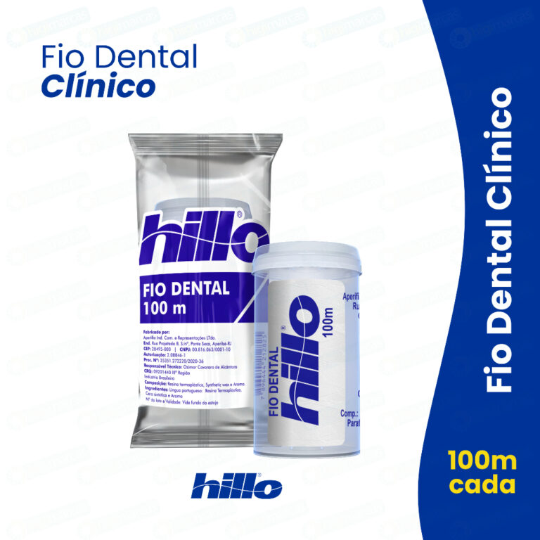 Fio Dental Clínico Hillo 100 Metros  Cuidado Buca