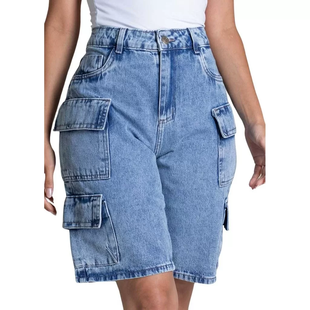 Bermuda Jeans Sawary Cargo – 278806