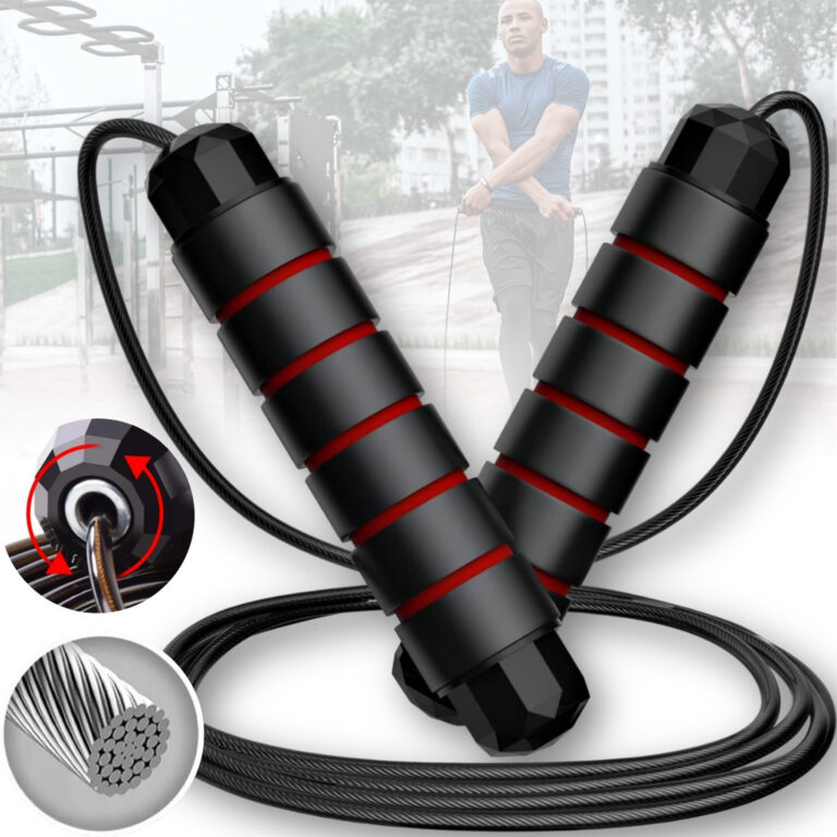 Corda De Pular Profissional Ajustavel Crossfit Mal