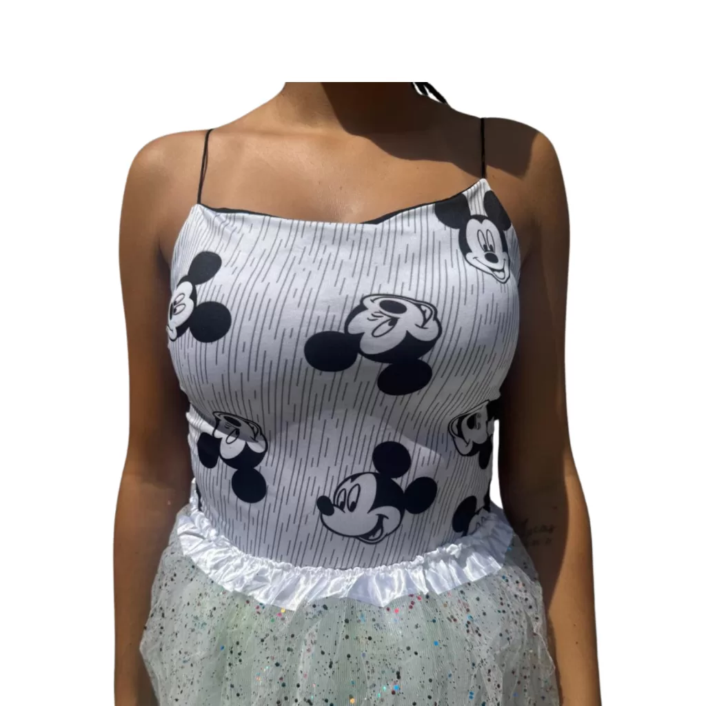 Body Adulto Estampa Regata Maio Desenhos Regatinha Menina Carnaval Moda Fashion Verão Fantasia Bodys