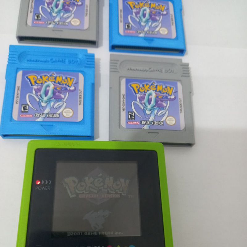 Pokémon crystal-Game Boy color.