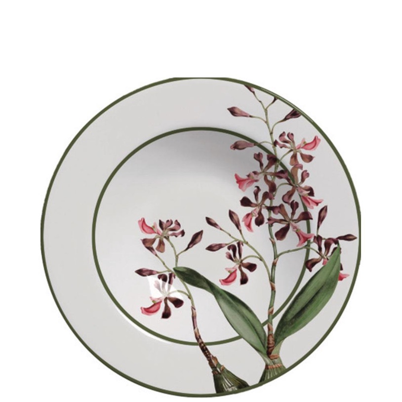 ORQUIDEA – PRATO FUNDO 25 CM – CAIXA C/ 6 PEÇAS