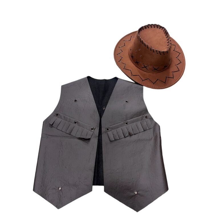 Kit Combo Country Chapéu + Colete festa Junina Ar