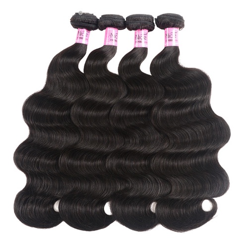 Cabelo Humano Natural Mega Hair Ondulado Na Tela 4