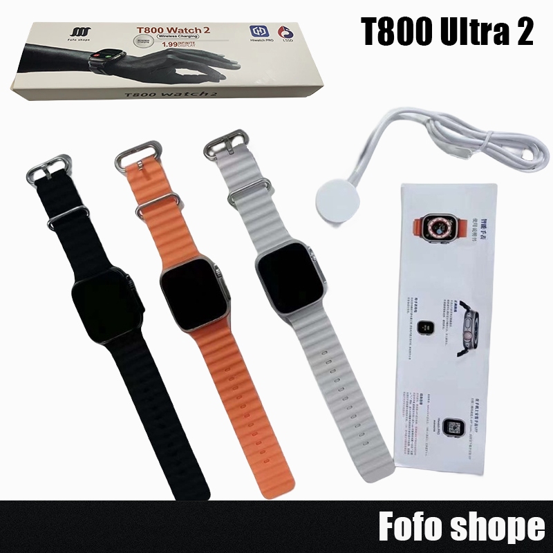 Nova T800 Ultra 2 Série 8 Relógio Ultra Smart Watch Esportivo Sem Fio À Prova Dágua + pulseira